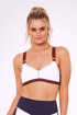 1. Lurv Sports Bra - Jet Fire