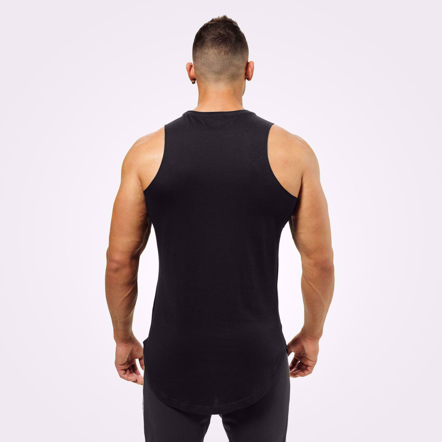 Better Bodies Black Men's Gym Tank MG ACTIVEWEAR PRO QUALITY GYM