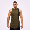 1Stanton Gym Tank Top | Khaki Green