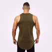 2 Stanton Gym Tank Top | Khaki Green