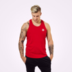 1 Essential T-Cut Stringer | Bright Red