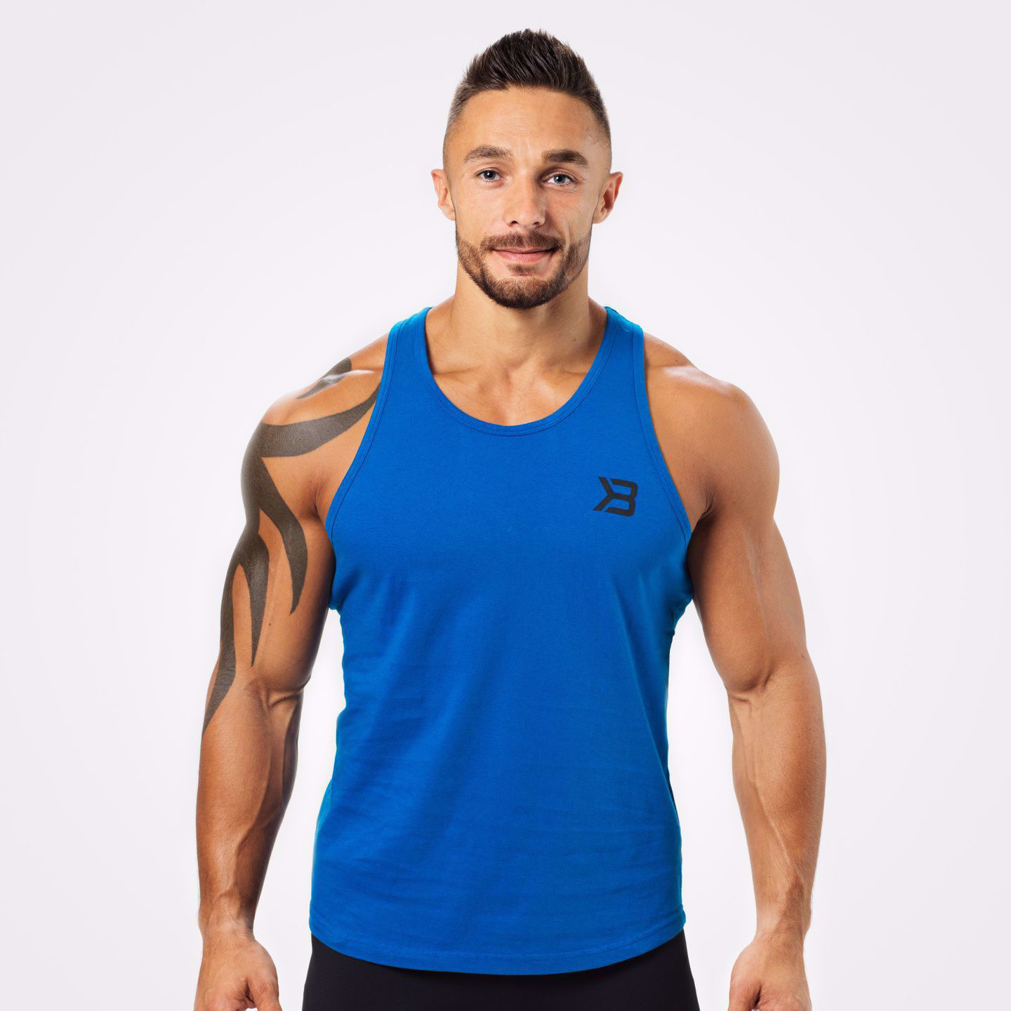 Better Bodies Blue Men Stringer | MG ACTIVEWEAR - PRO QUALITY GYM WEAR ...