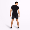 MGactivewear Athlete wear Black Varick Men Sports T shirt back Profile