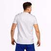 MGactivewear Athlete wear White Varick Men Sports T Shirt Back Profile