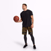 MGactivewear Online Sports Shop Military Camo Product Picture Athlete with Basketball