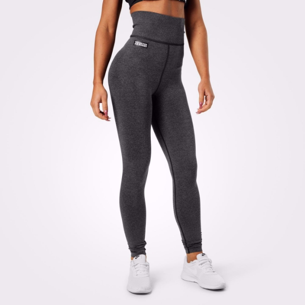 1 Bowery High Waist Seamless Leggings | Graphite Melange