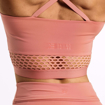 2 Waverly Mesh Workout Bra | Rose Dawn