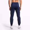 Men Fitness Wear by Better Bodies at MGactivewear  Varick Track Pants Navy Blue Back