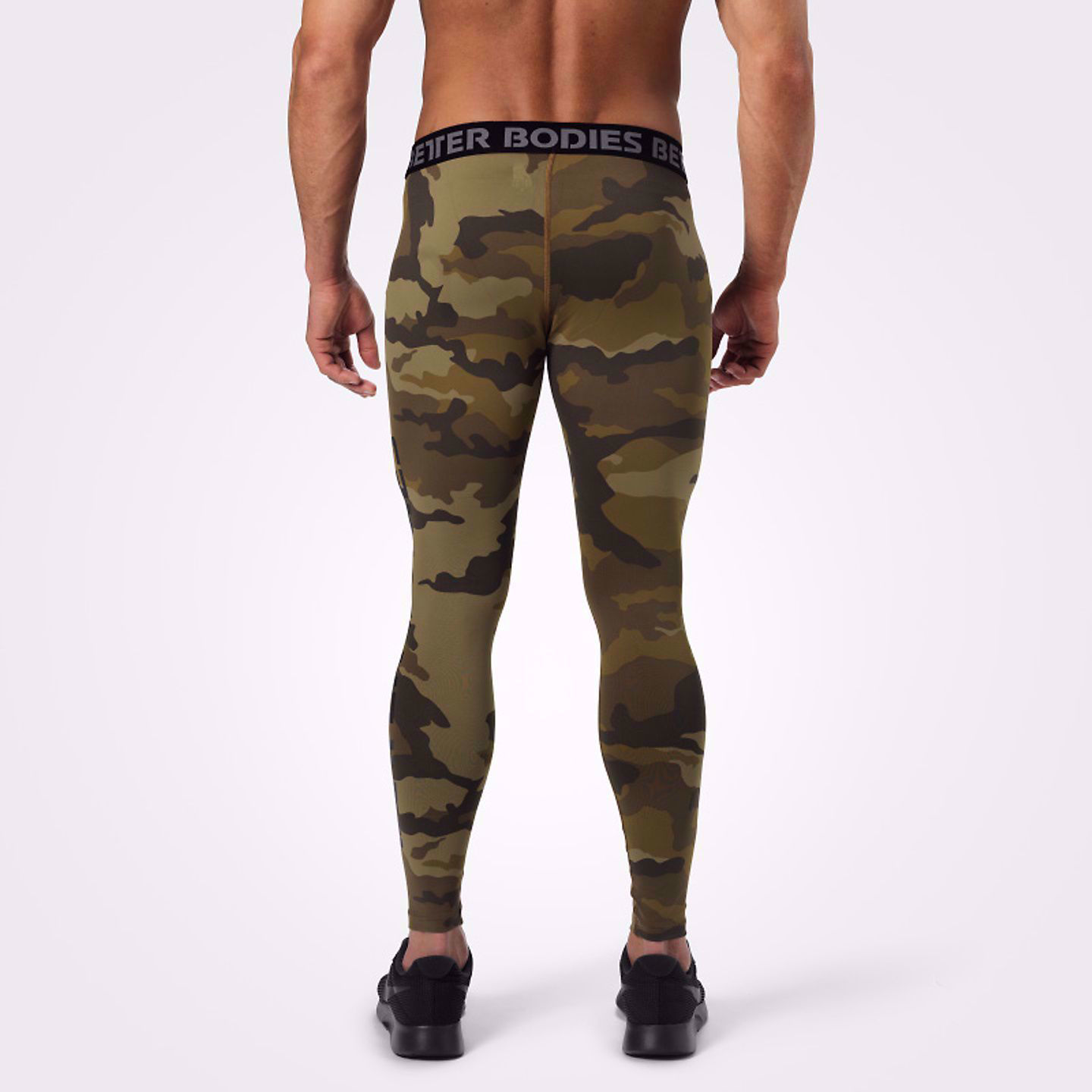 Green Camo Men Workout Tights MG ACTIVEWEAR PRO QUALITY GYM WEAR