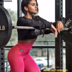 4 Bowery High Waist Seamless Leggings | Hot Pink