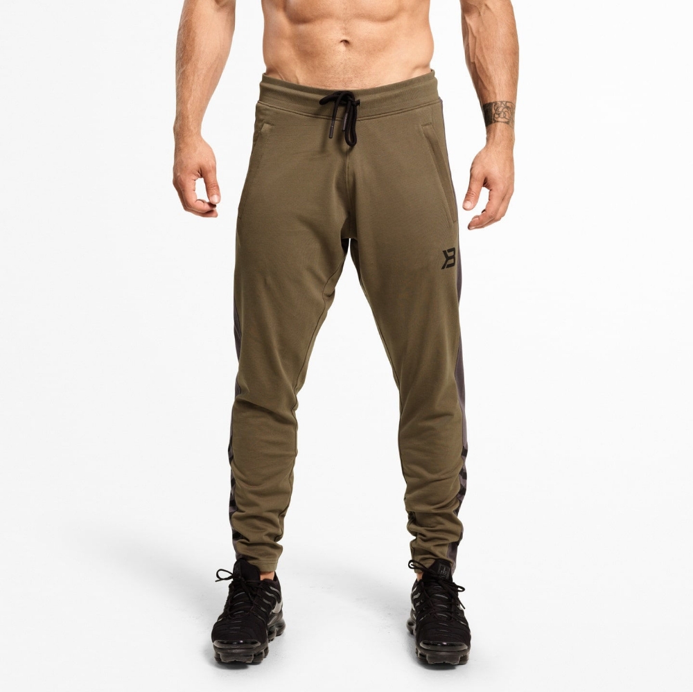 Men Sweat Pant Fulton Green Front