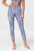 Lavendar Cobra Print Legging Front Picture