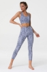 Lavendar Cobra Print Legging Full Set