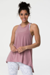 Tie Back Tank Top For Yoga