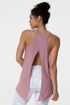 Tie Back Tank Top For Yoga