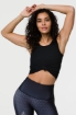 Knot Crop Top Black