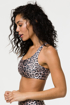 Onzie Workout Bra in Leopard print