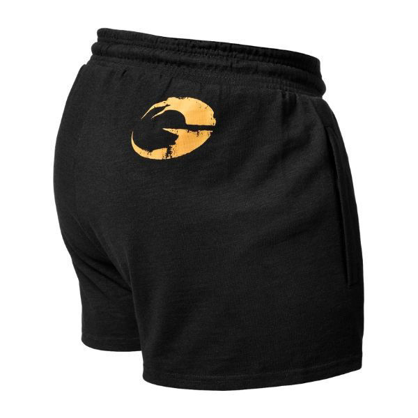 Gasp Pro Shorts Black Men Short Length Bodybuilding Shorts MG
