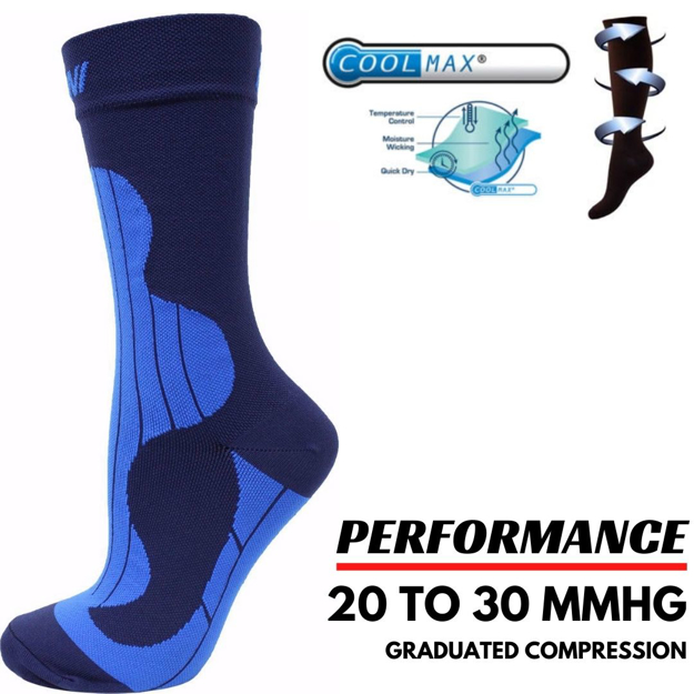 CoolMax Men Compression Sport Socks