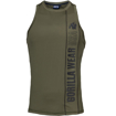 Branson Tank Top by Gorilla Wear in Army Green