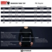 Get the Right Fit Men Gym Wear with Size Chart by the Brands Product wise