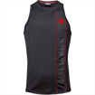 Branson Men Gym Tank Top By Gorilla Wear in Black Red