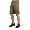 Branson Men Gym Shorts in Army Green | Gorilla Wear