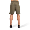 Branson Men Gym Shorts in Army Green | Gorilla Wear