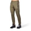 Brand Men's Track Pant in Army Green | Gorilla Wear