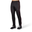 Branson Men Track Pant in Black Red | Gorilla Wear