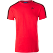 Chester Men's Premium Cotton Sports T-shirt in Red Black