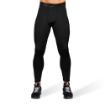 Gorilla Wear Smart Tight men's compression pants - black performance tights with dual-layer technology