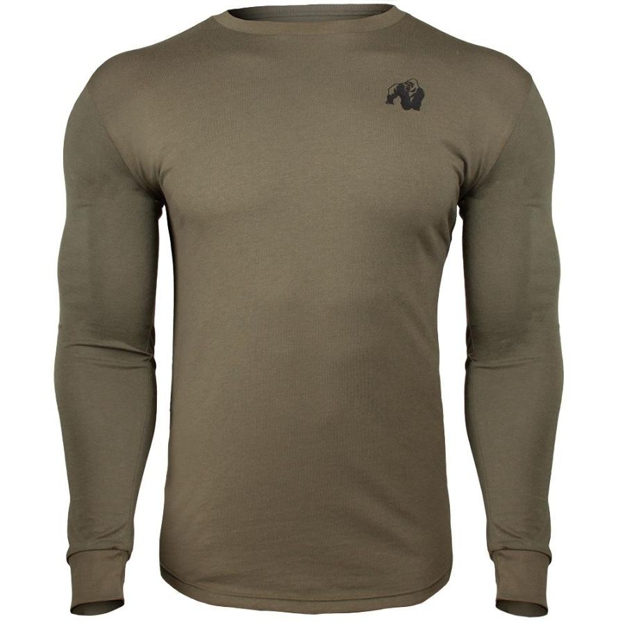 William Long Sleeve Men T-shirt | Army Green