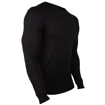 William Long Sleeve Bodybuilding T-shirt | Black