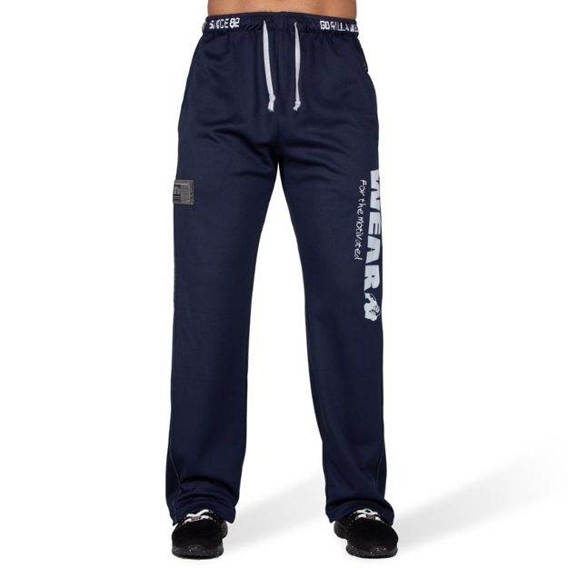 Gorilla Wear Logo Meshpants | Blue - Men Quick Dry Straight Fit ...