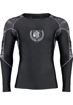 Picture of Gorilla Wear Lander Rashguard Long Sleeve  | Black Gray - Men Compression Base Layer For MMA & GYM Training