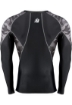 Picture of Gorilla Wear Lander Rashguard Long Sleeve  | Black Gray 