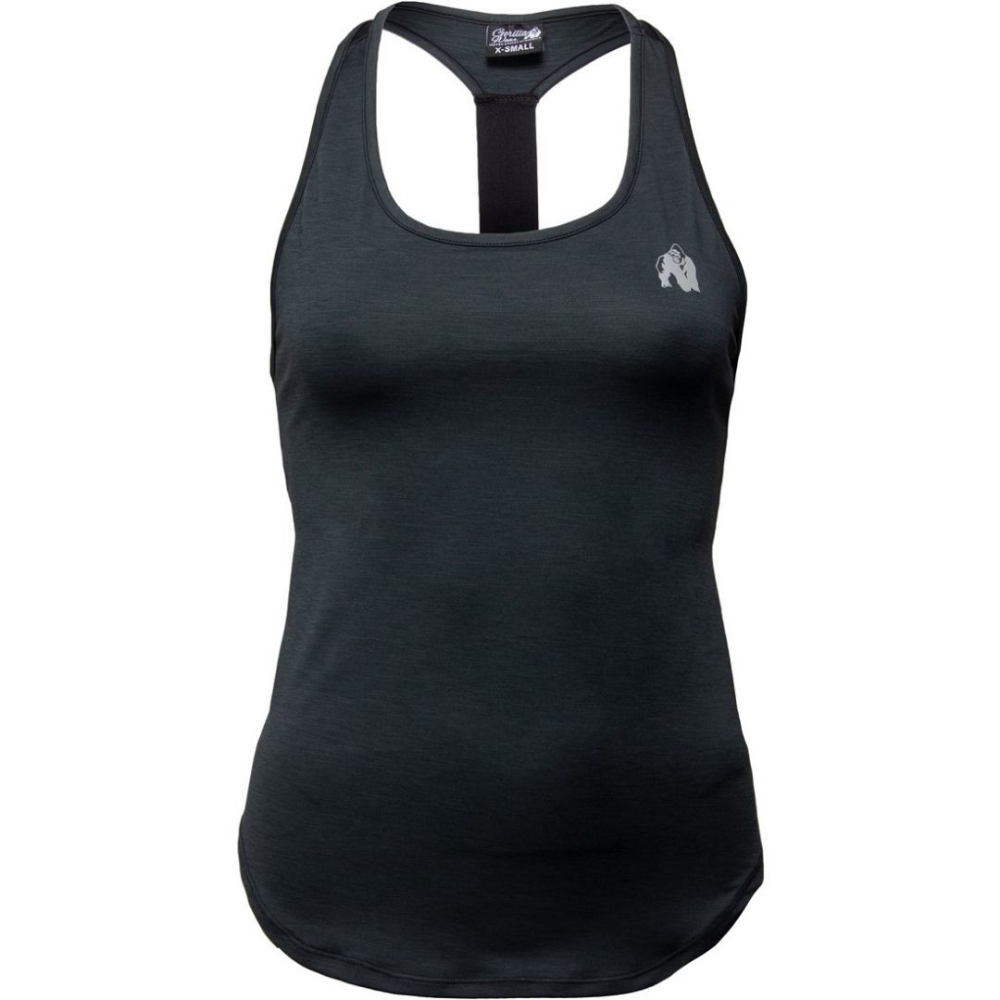 Picture of Gorilla Wear Monte Vista Women Gym Tank Top | Black | Loose Fit Black
