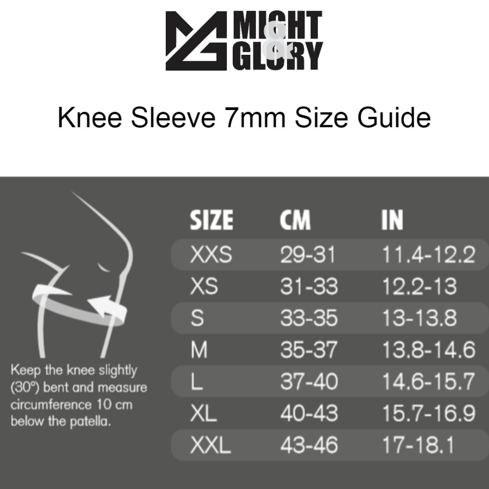 Knee Sleeves 7 mm neoprene