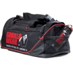 Duffle gym bag with shoe packet