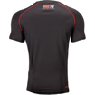 Gorilla Wear Performance T-shirt- Black Red