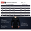 Gorilla Wear Performance T-shirt- Black Red