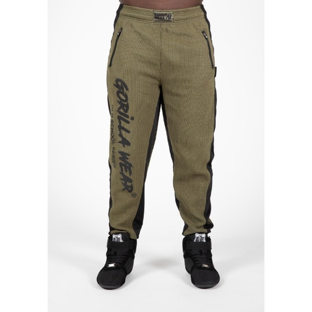 Augustine Gym Pants - Gorilla Wear Army Green