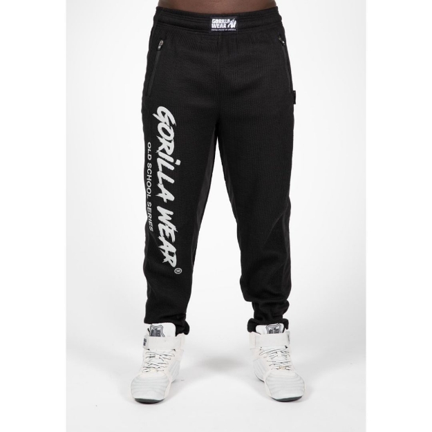 Gorilla Wear Augustine Bodybuilding Pant - Black, MG Activewear, UAE  Online Shopping For Sportswear & Gym Training Accessories