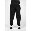 Durable 65% cotton 35% polyester blend of black Gorilla Wear training pant
