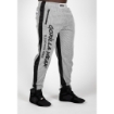 65% cotton 35% polyester blend texture of Augustine training pants for breathable workouts