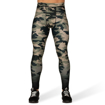 gorilla wear franklin men's tights in army green