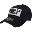Gorilla Wear Harrison Cap - Black/White adjustable baseball cap