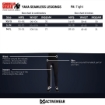 Size Chart for Seamless Legging 