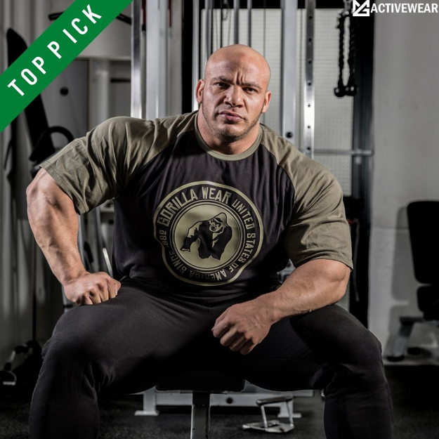 Gorilla Wear - Texas Shirt Army Green MG | Fitness & Gym Ecommerce Store